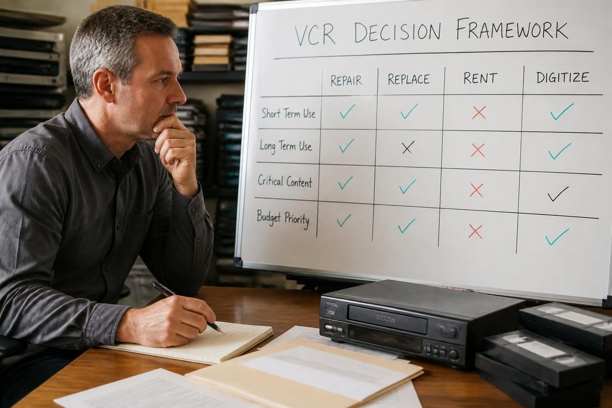 Repair cost decision matrix