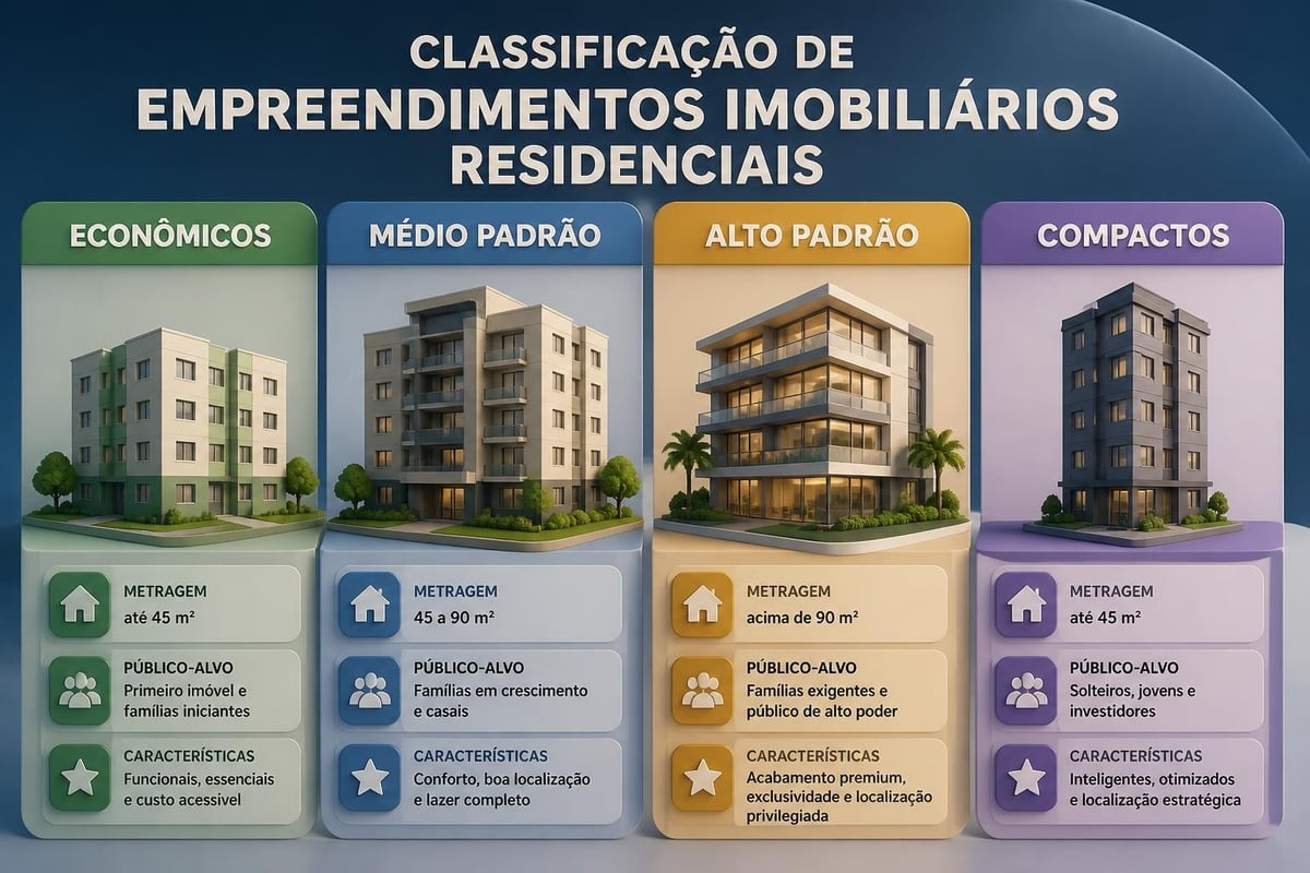 Tipos de empreendimentos residenciais