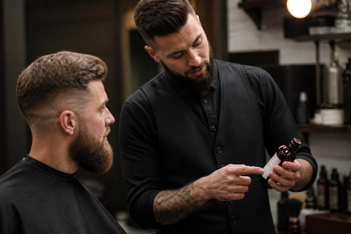 Professional beard shop standards