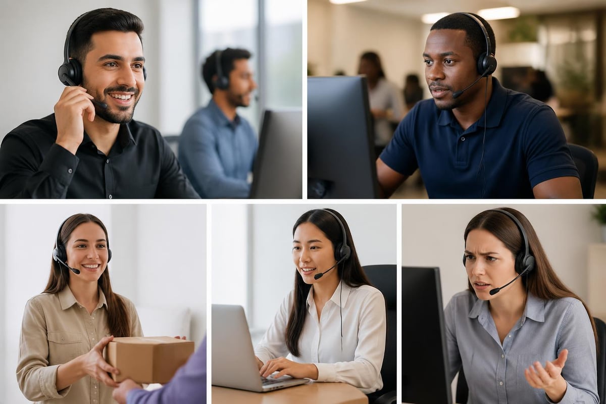 Inbound call center service types