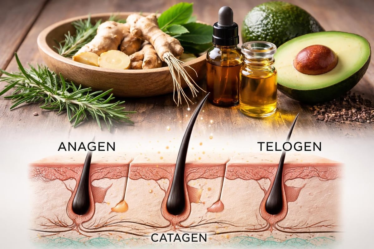 Beard growth cycle phases