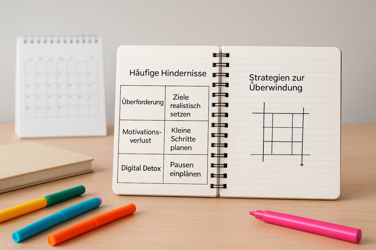 Häufige Hindernisse und wie du sie überwindest