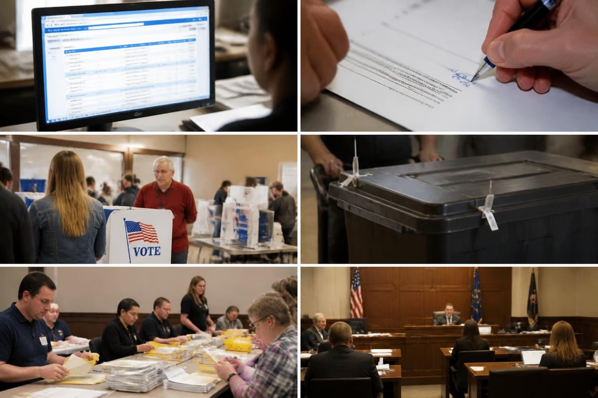 Election security layers