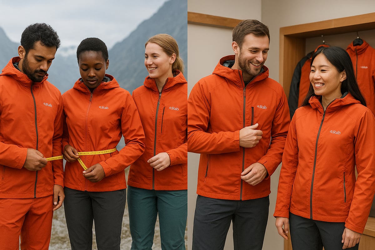 Sizing, Fit, and Gender-Specific Considerations in Rab EU Range