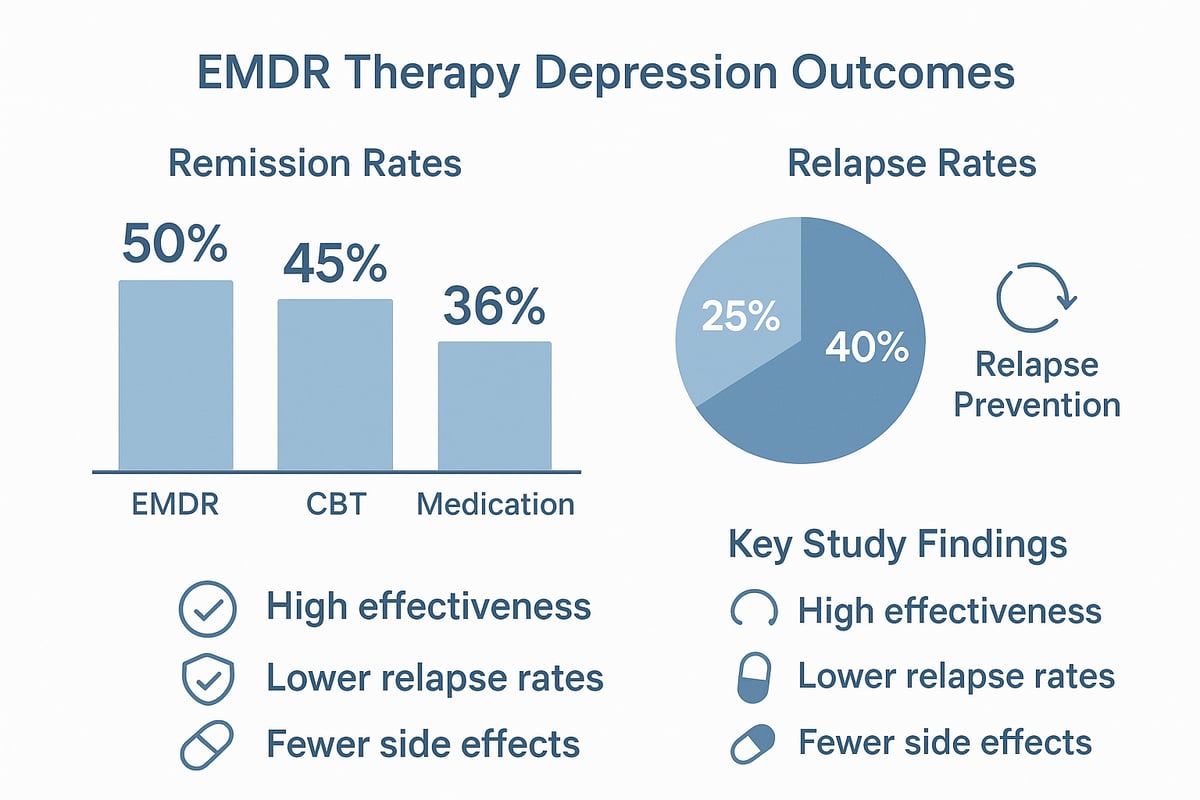 Outcomes, Research, and Success Rates of EMDR in Depression Treatment