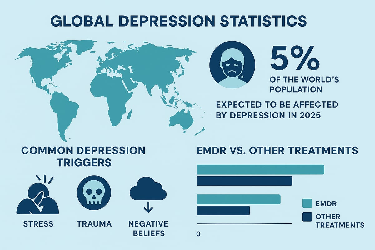 Depression in 2025: Challenges, Triggers, and How EMDR Fits In