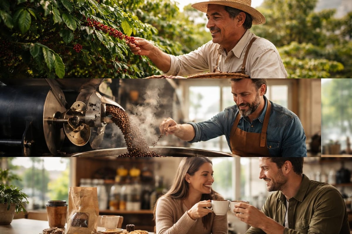 Coffee origin journey