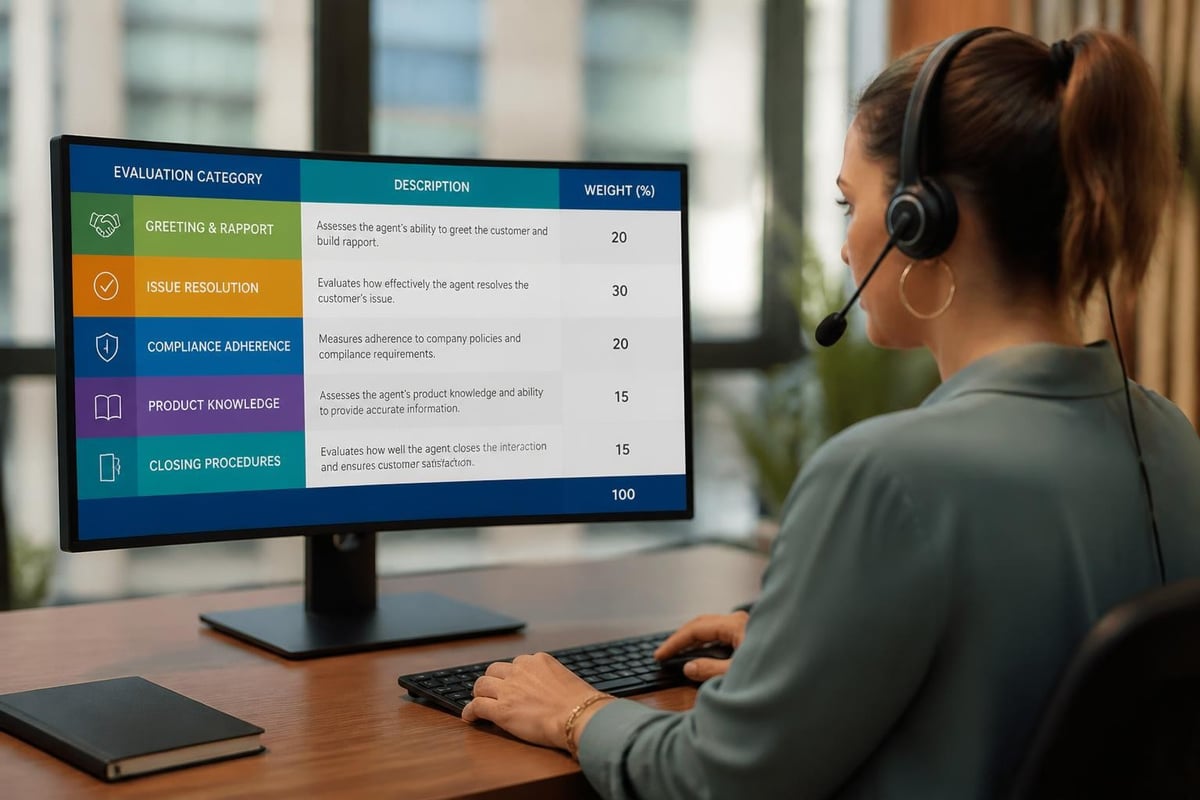 Quality scorecard framework