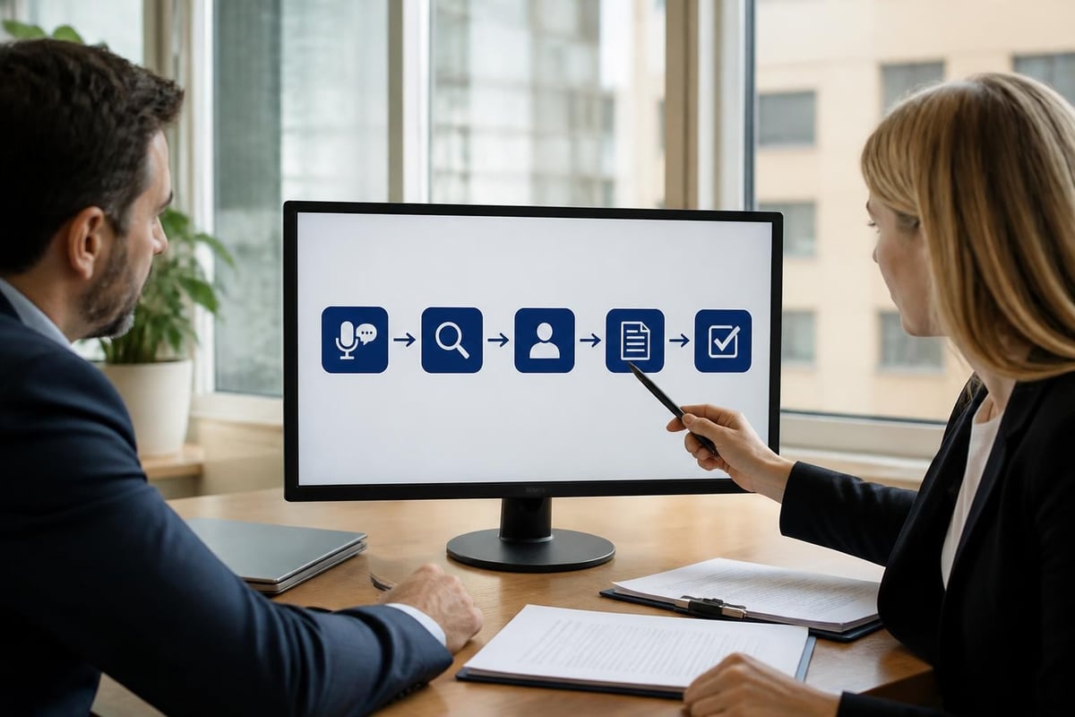 Compliance monitoring workflow