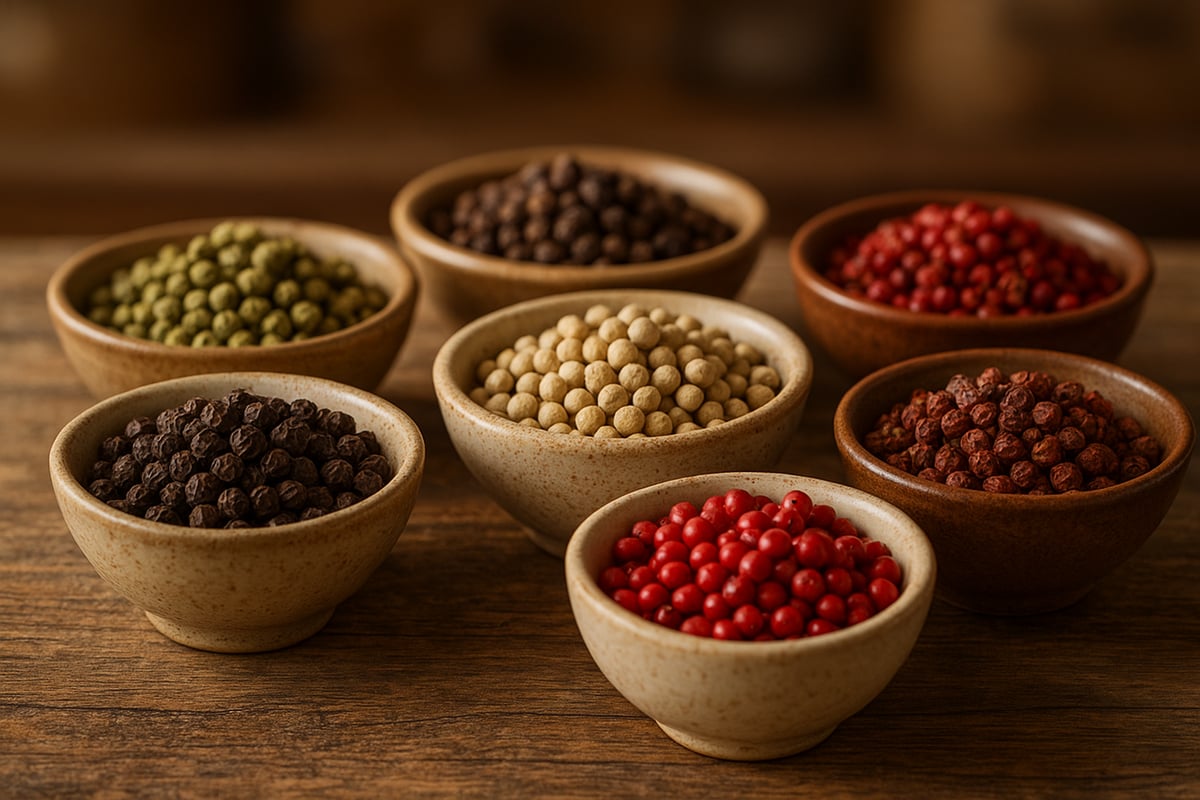 Les Différentes Variétés de Poivre