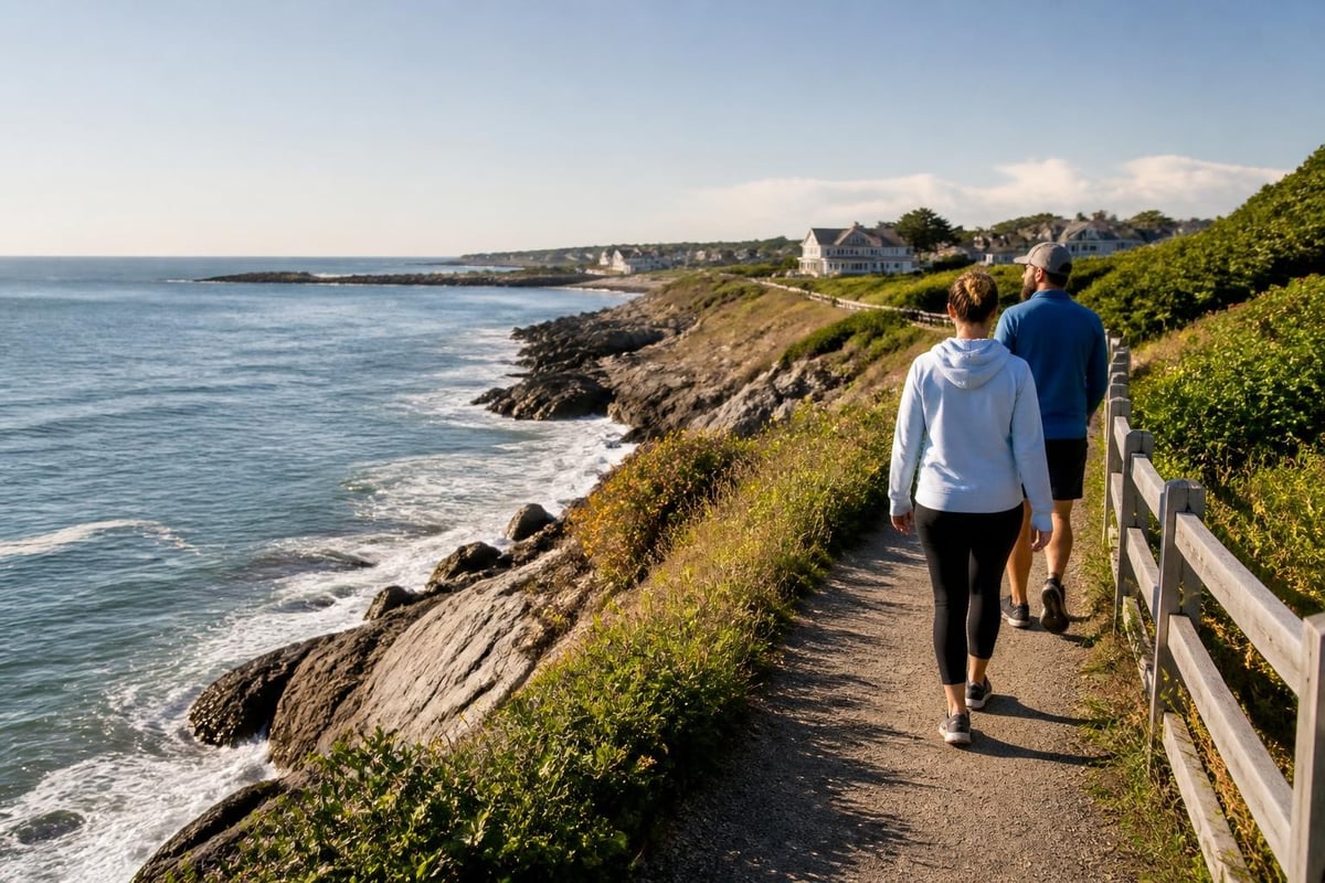 Ogunquit Marginal Way coastal walk