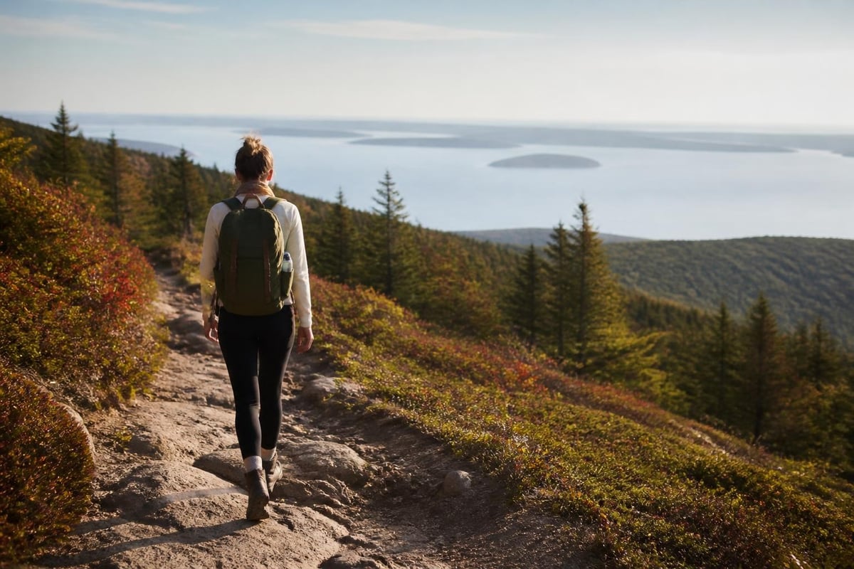 Acadia trail network