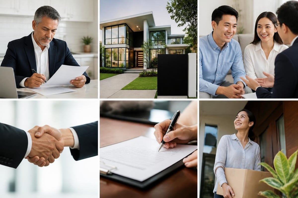 Real estate transaction process