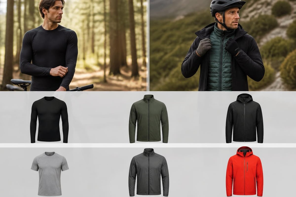 Mountain bike layering system