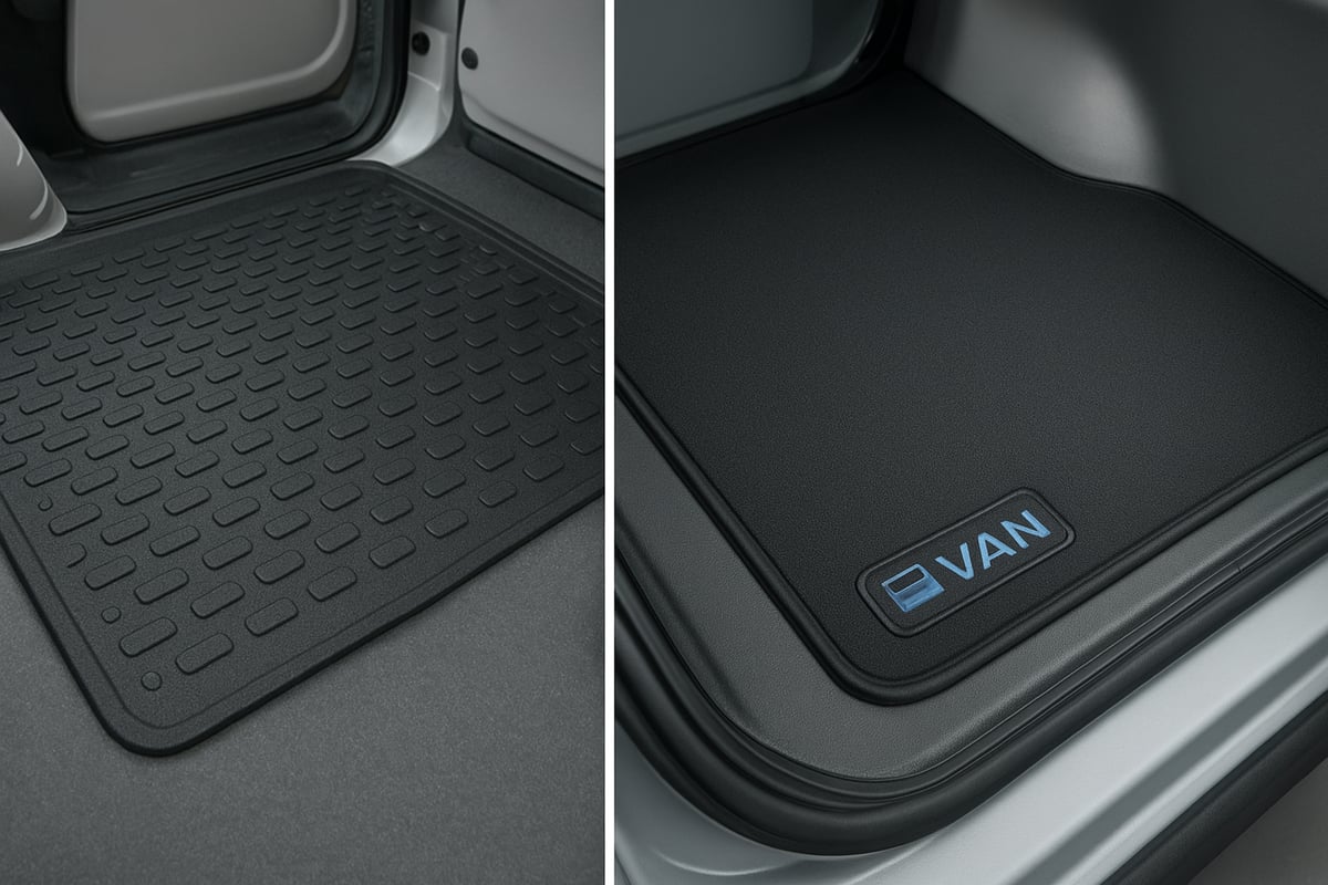 Types of Rubber Van Mats: Universal vs. Tailored Fit