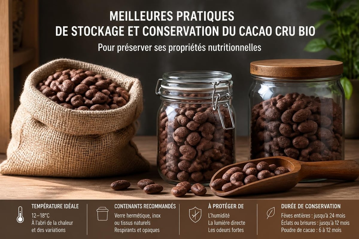 Guide de conservation du cacao