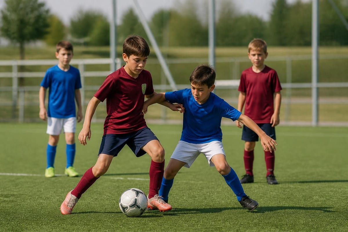 Tactical development in youth soccer