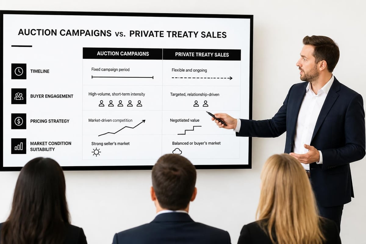 Property sale methods comparison