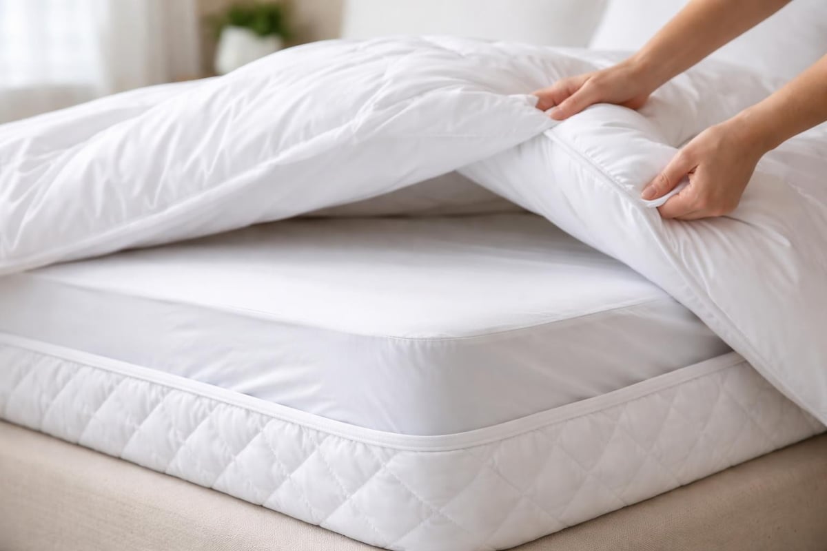 Bedding layers diagram