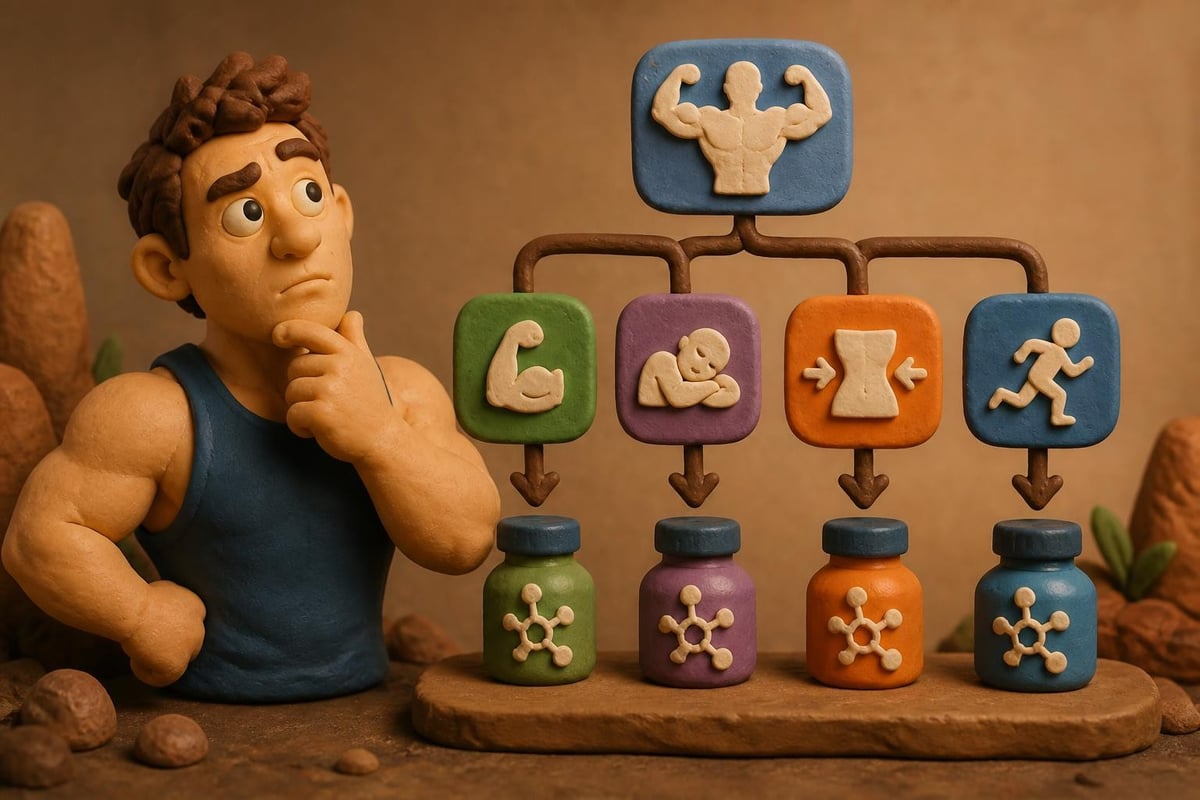 Peptide selection for research goals