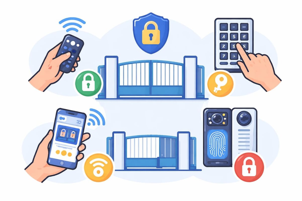Gate Access Control Options