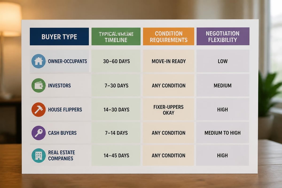 Home buyer types in Indiana