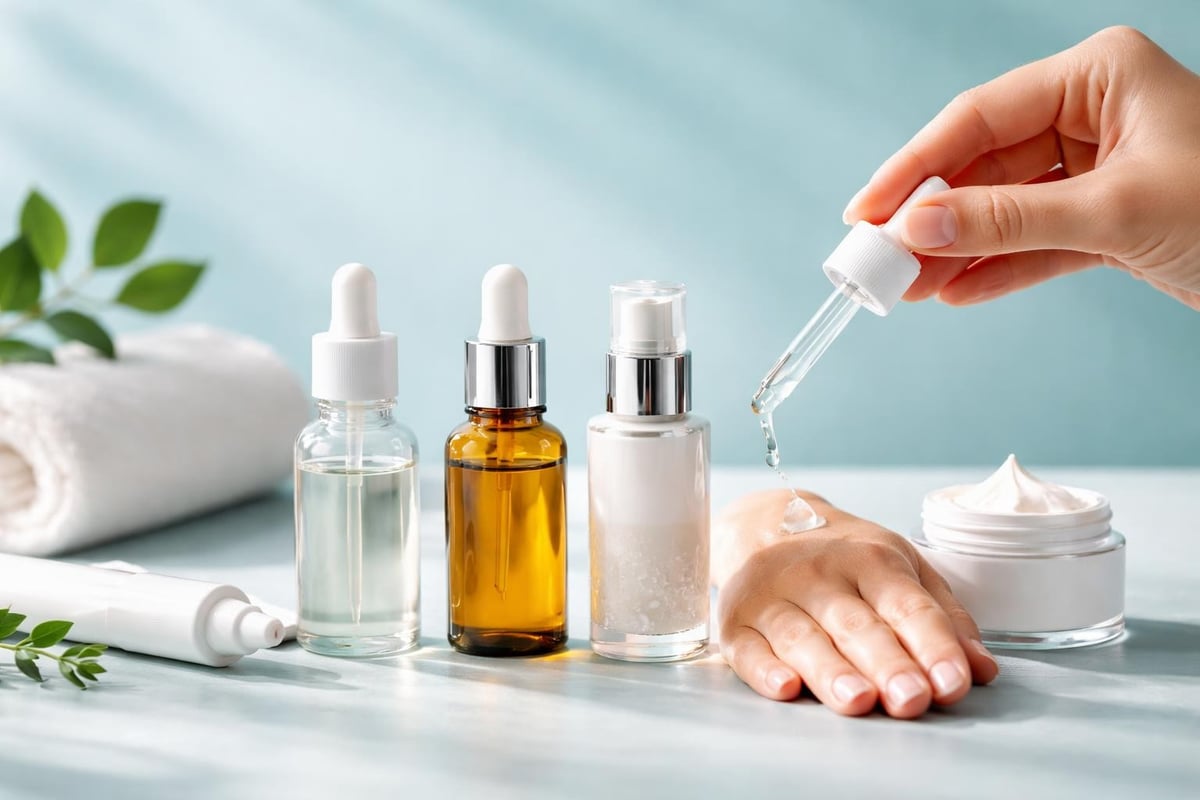 Skincare layering sequence