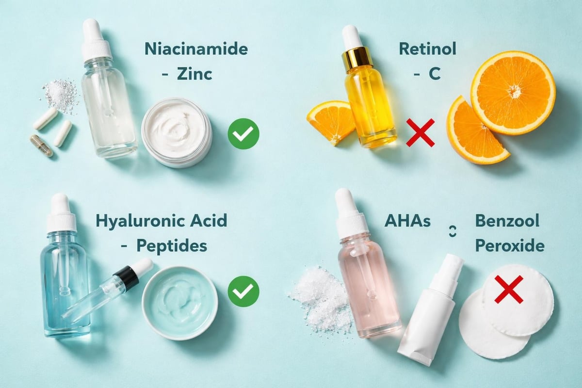 Ingredient compatibility chart