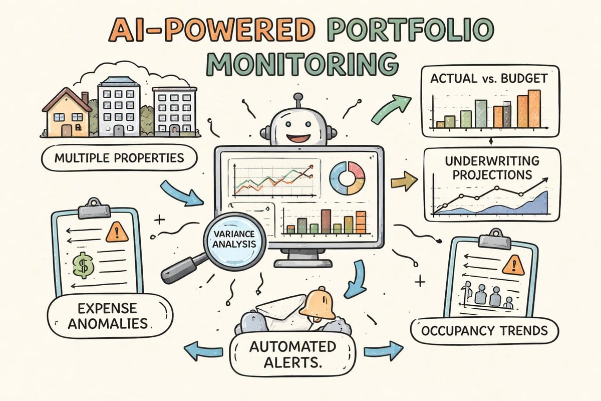 Portfolio performance monitoring dashboard