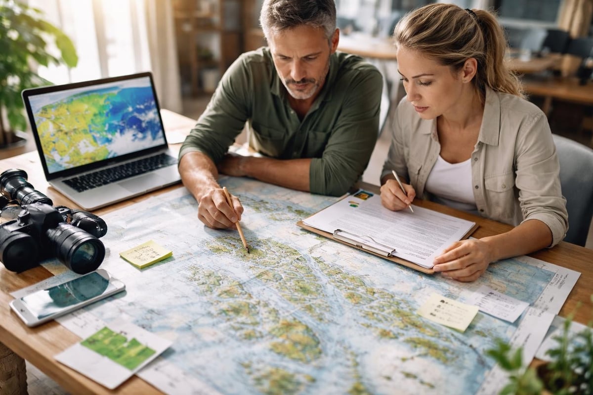 Guided tour planning process