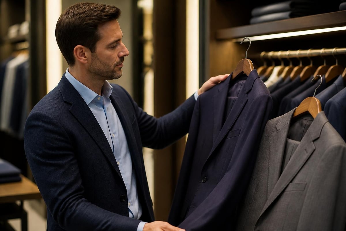Bespoke suit value calculation