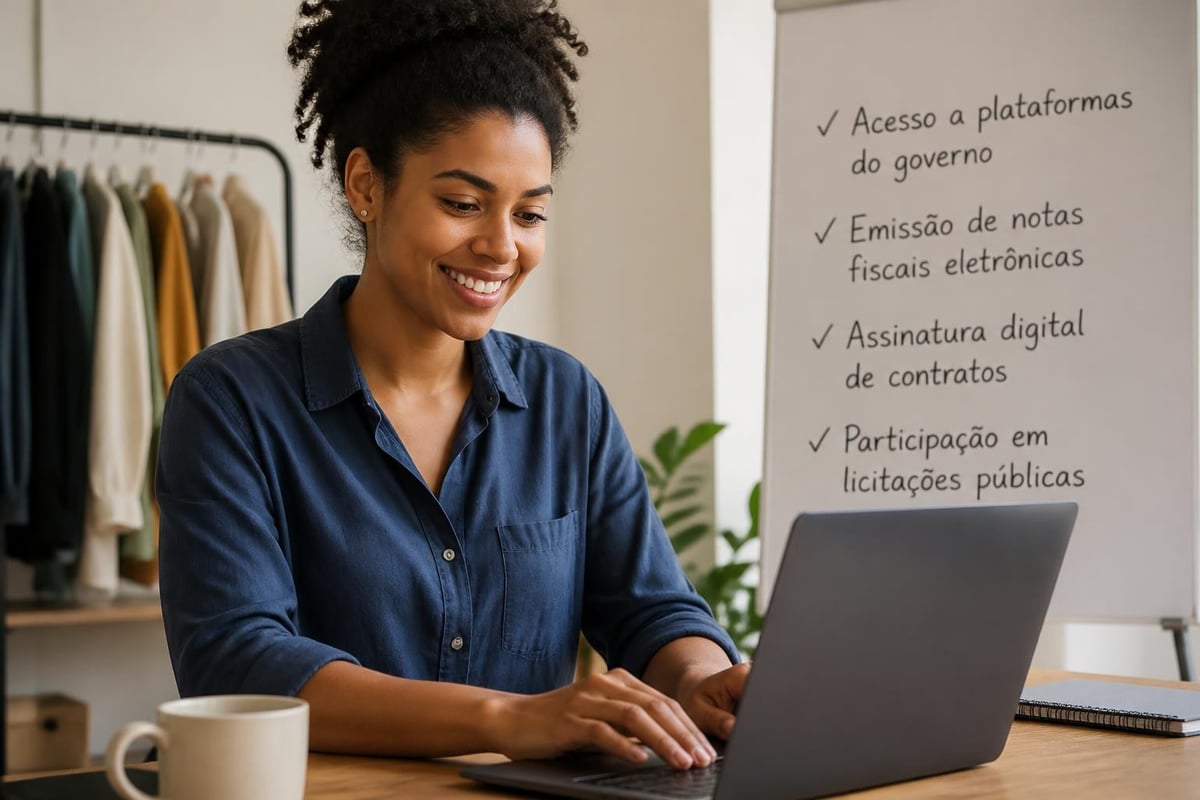 Benefícios certificado digital MEI