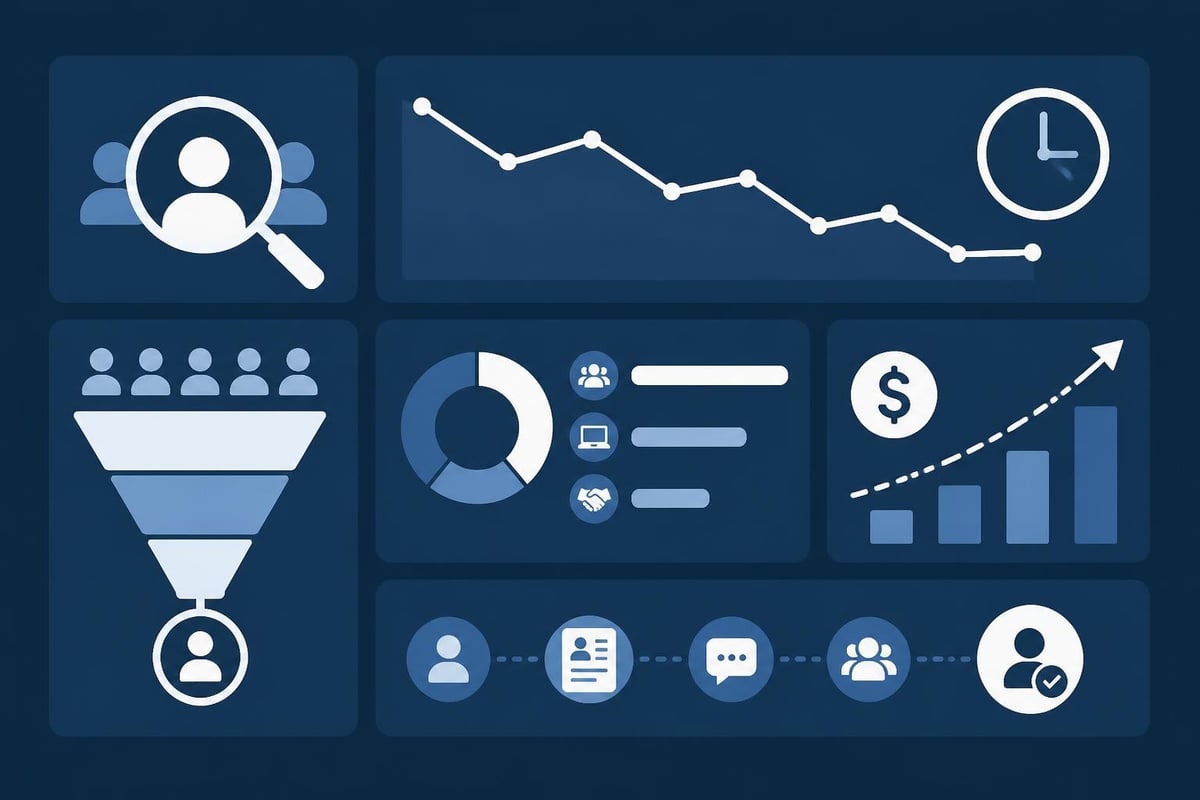 Analytics dashboard metrics
