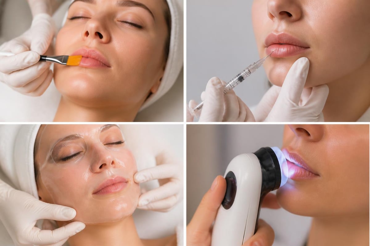 Professional lip treatment options