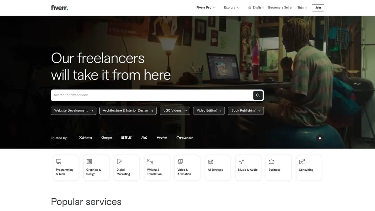 7 Best Earning Website Without Investment Picks for 2026 - Fiverr