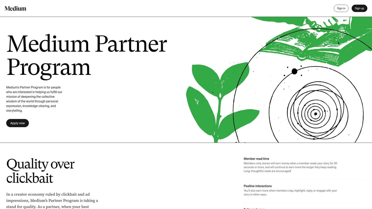 7 Best Earning Website Without Investment Picks for 2026 - Medium Partner Program