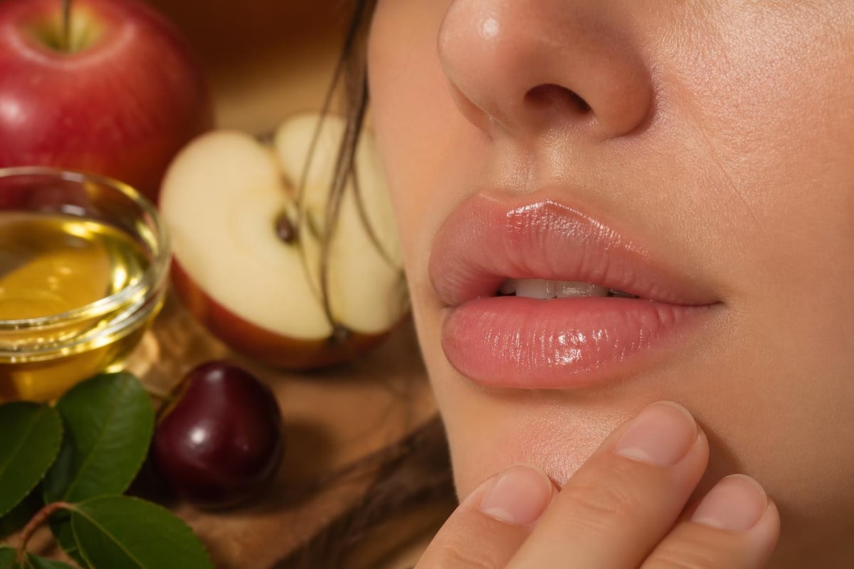 Natural lip nourishment