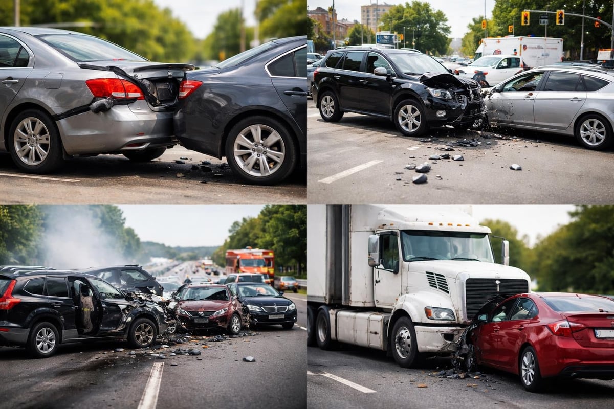 Types of car accident cases