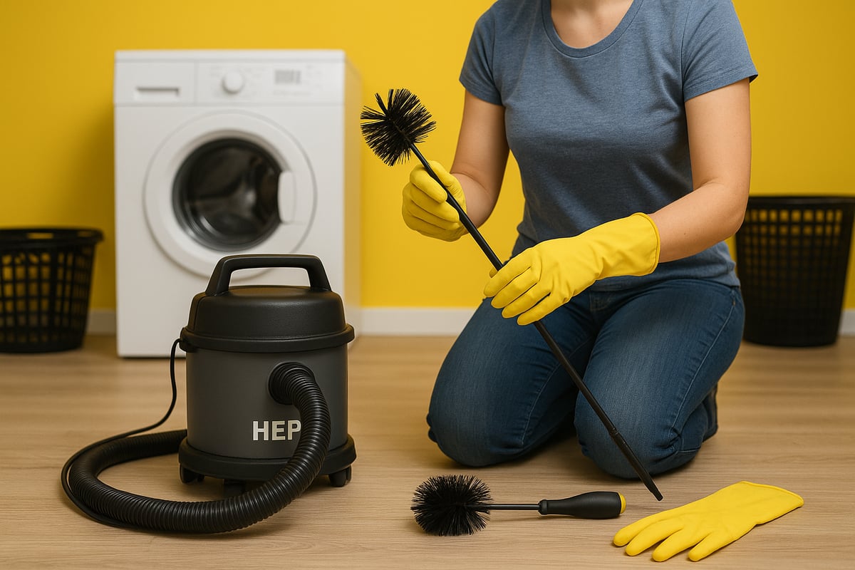 Preparing for Dryer Vent Cleaning