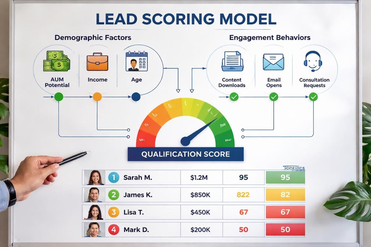 Lead scoring system