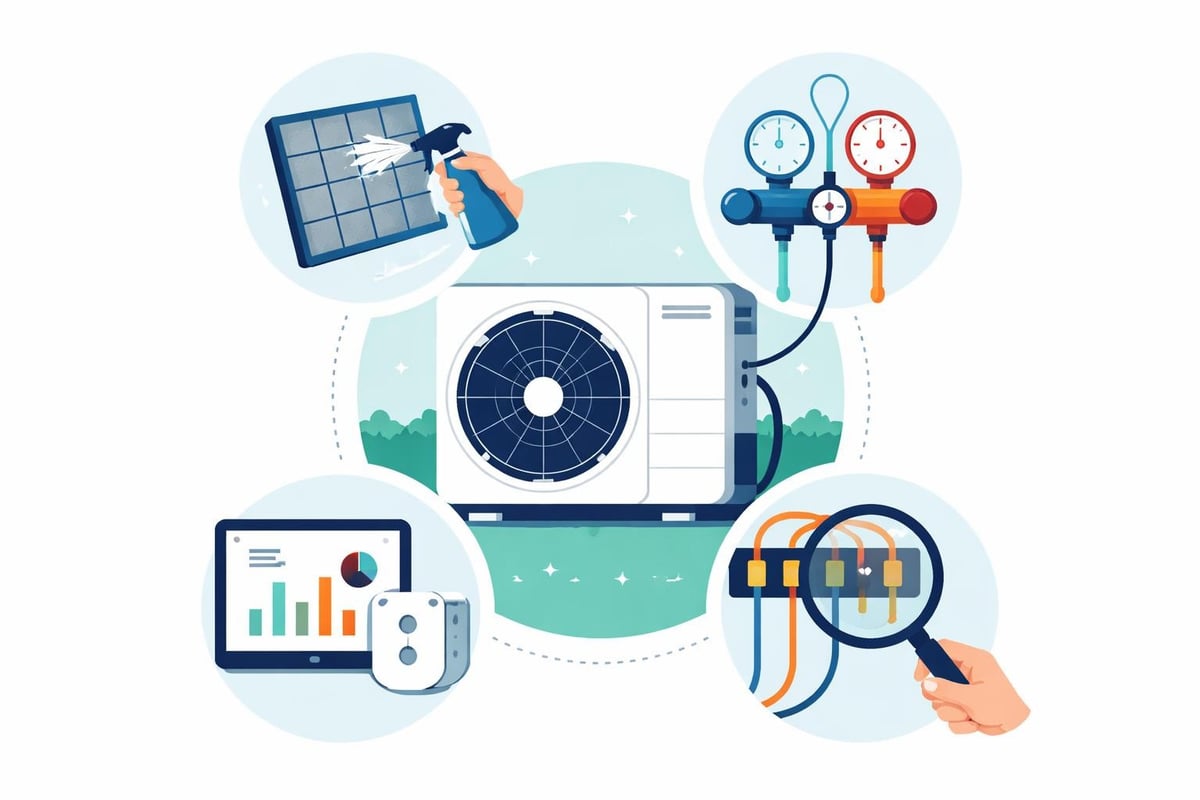 Wärmepumpen-Wartung