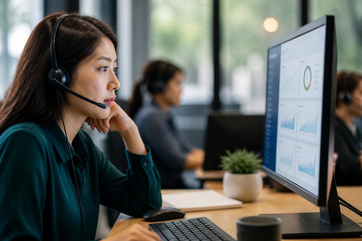 Call center work environment