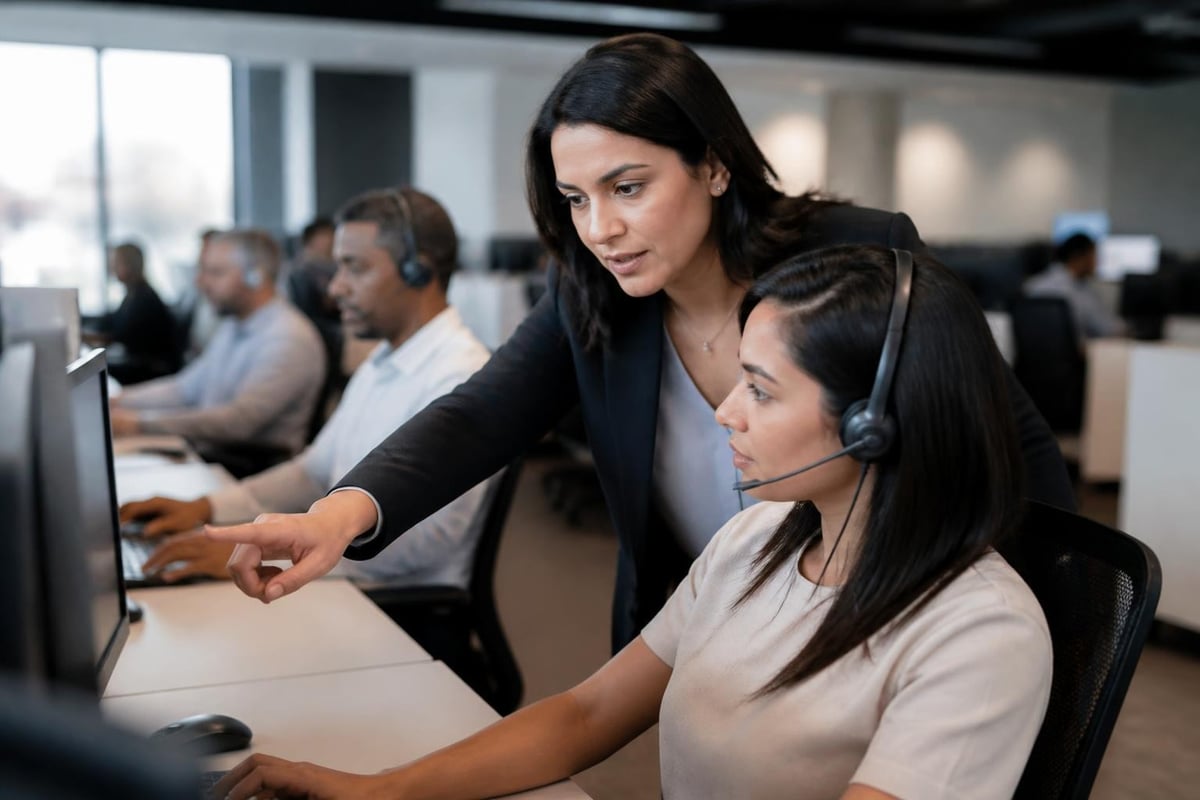 Call center career paths