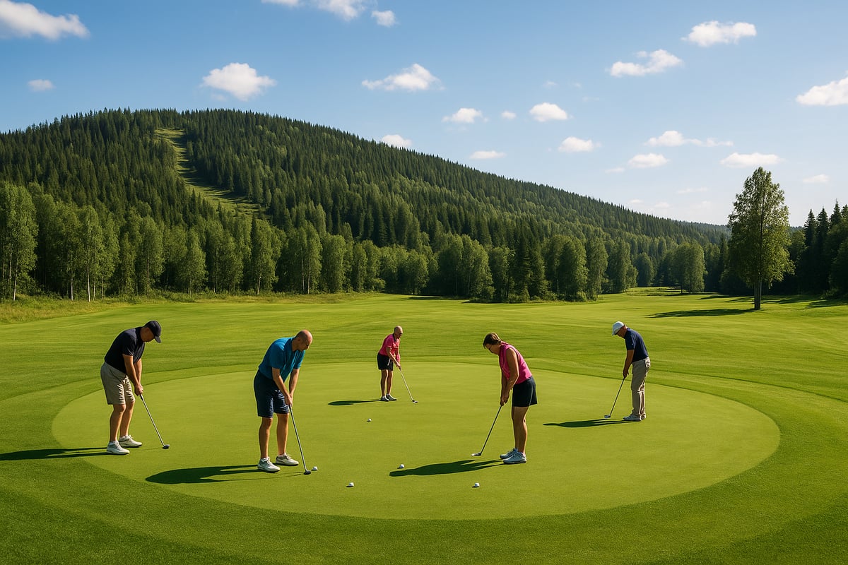Harjoitusalueet ja Golfin Opetus Himoksella