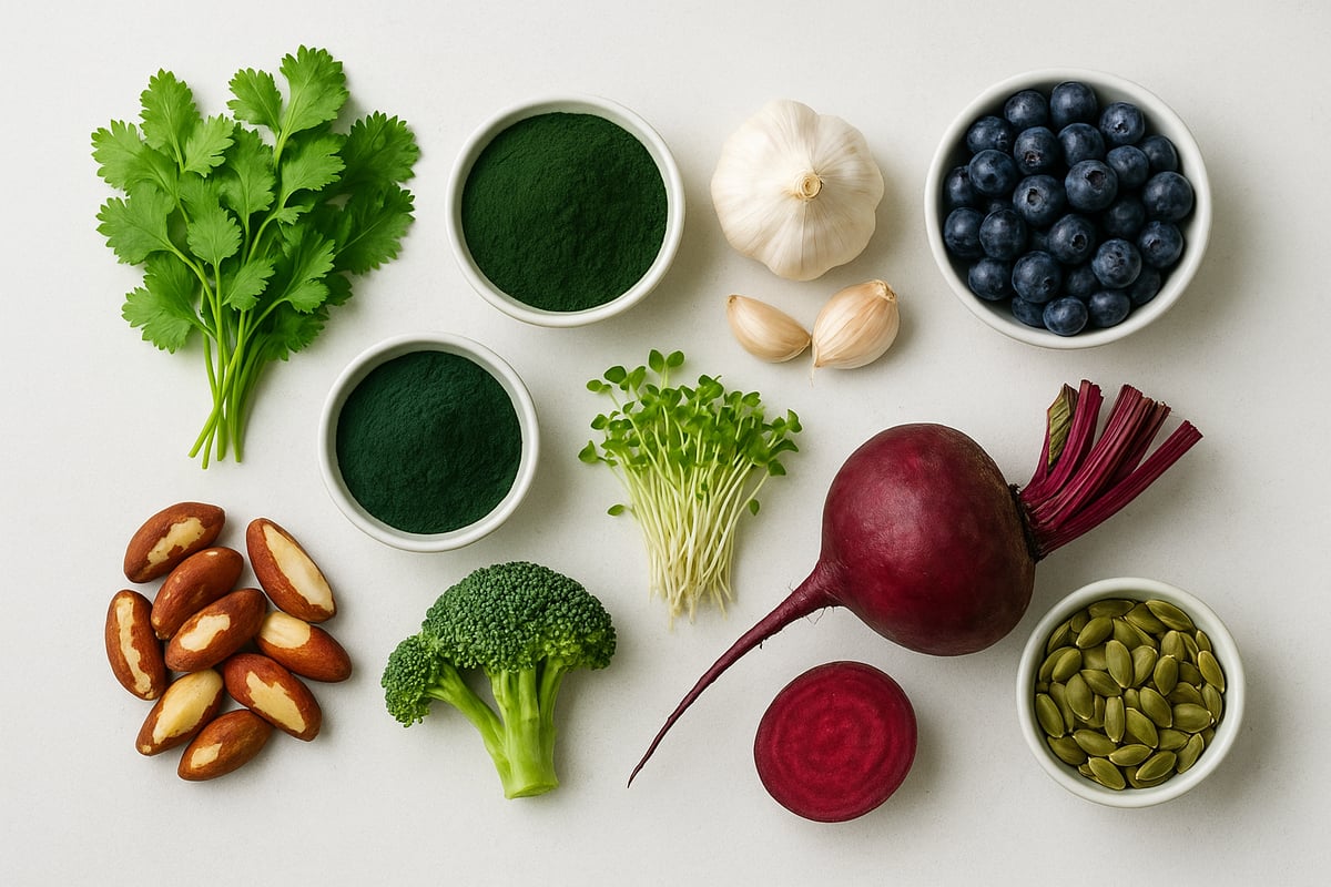 9 Essential Heavy Metal Detox Food Choices for 2025