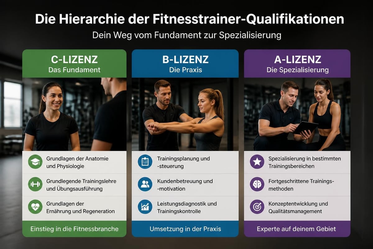 Lizenzsystem Fitnesstrainer
