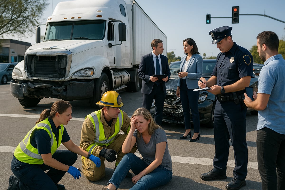 Step-by-Step Guide: What to Do After a Commercial Truck Accident in 2026