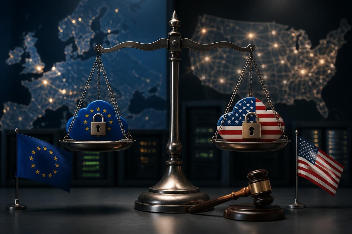 Rechtliche Unterschiede US vs EU Cloud