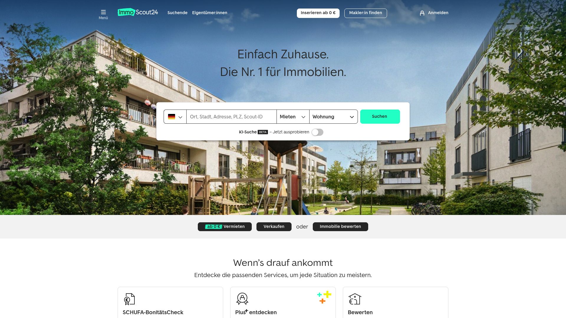 10 Best Websites To Search For Houses In 2025 - ImmobilienScout24