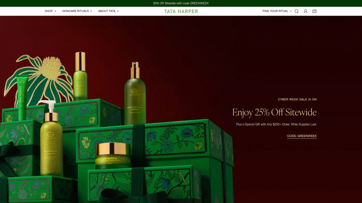 7 Essential Botanical Skin Care Products to Try in 2026 - Tata Harper Regenerating Cleanser